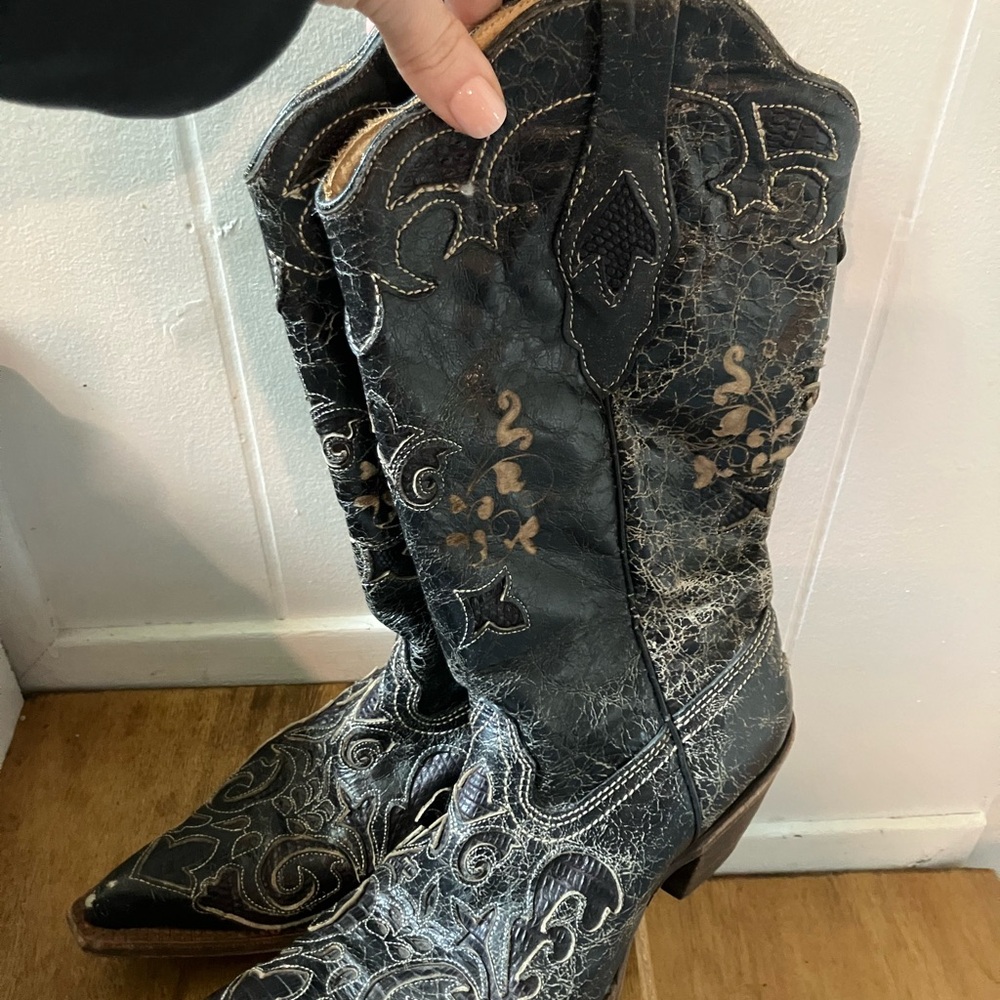 Corral Vintage Women's Black Western Boots